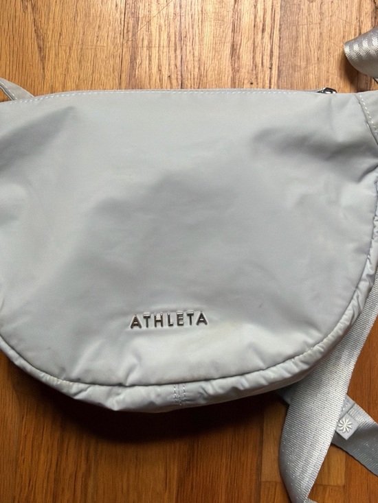 Athleta Handbags - Athleta Light Blue Crossbody Bag